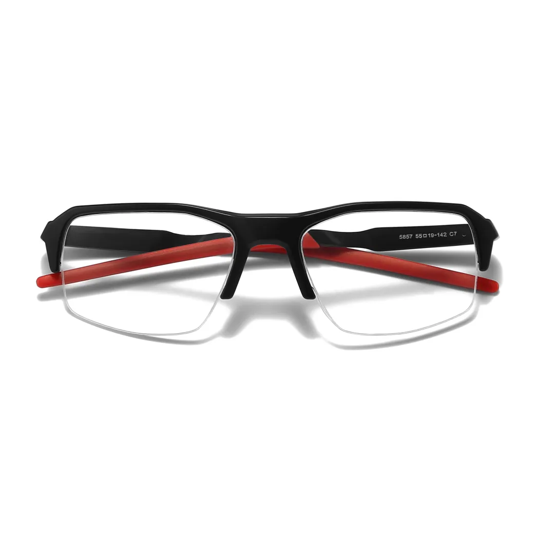 Rectangle Red Black