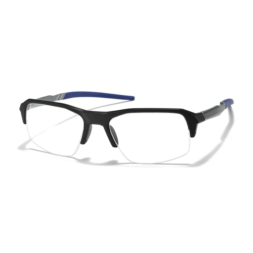 Rectangle Black Blue