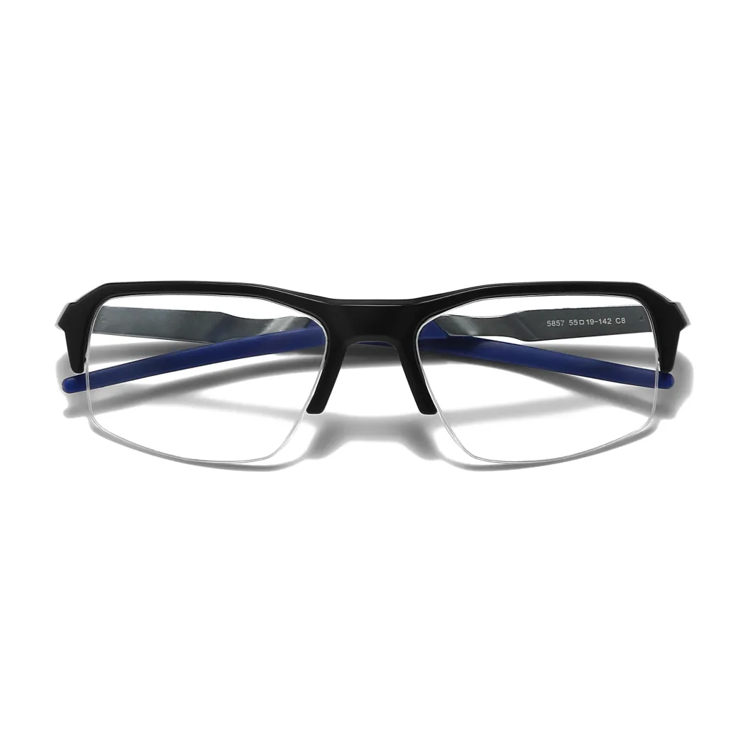 Rectangle Black Blue
