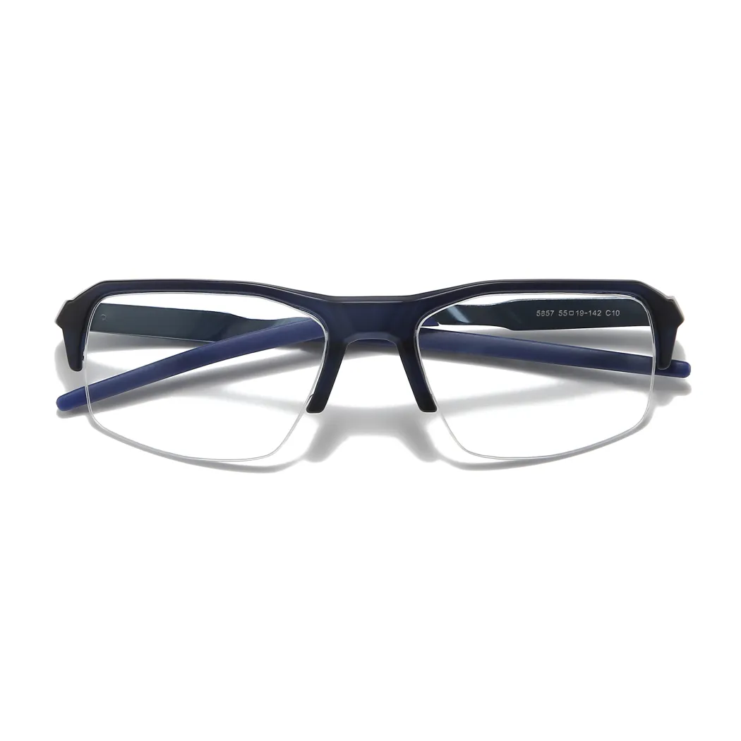 Rectangle Matte Blue