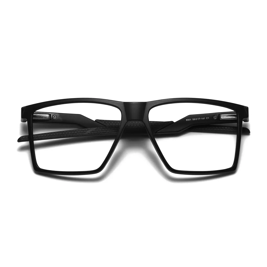Square Black Eyeglasses