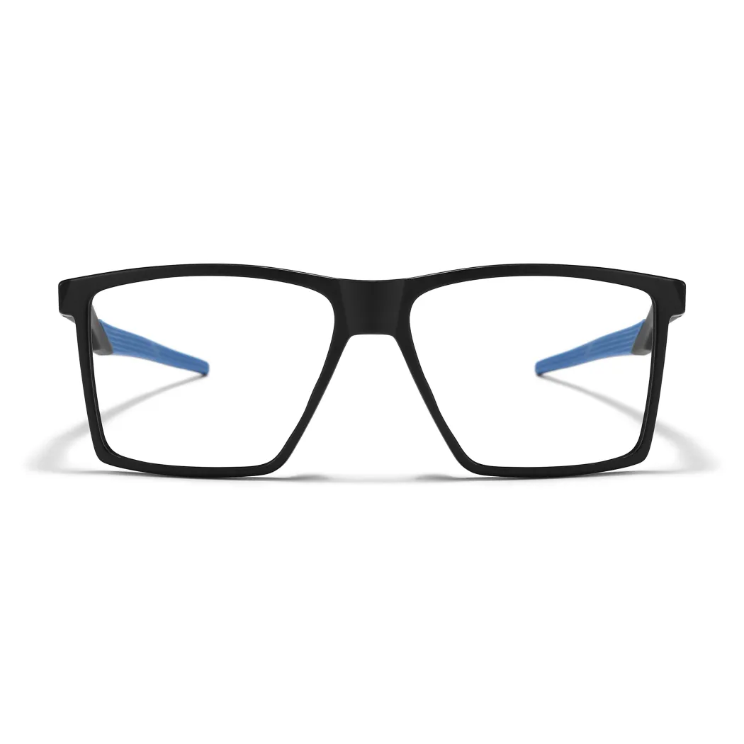 Square Black Blue