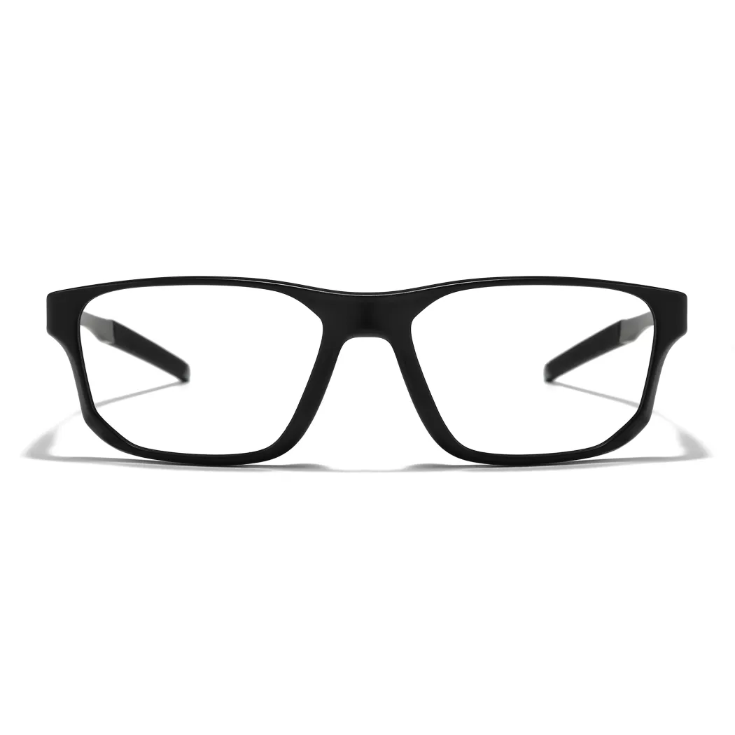 Rectangle Black/Gray Eyeglasses