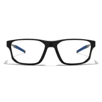 Rectangle Black/Blue Eyeglasses