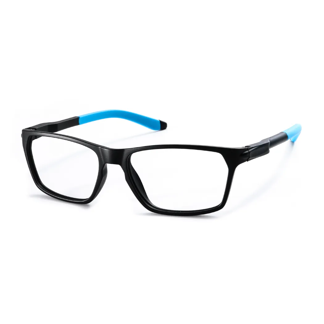 Black/Blue TR90 Sports