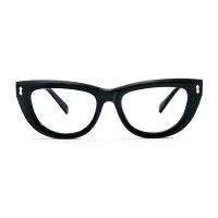 Black Oval Glasses
