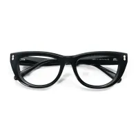 Black Oval Glasses