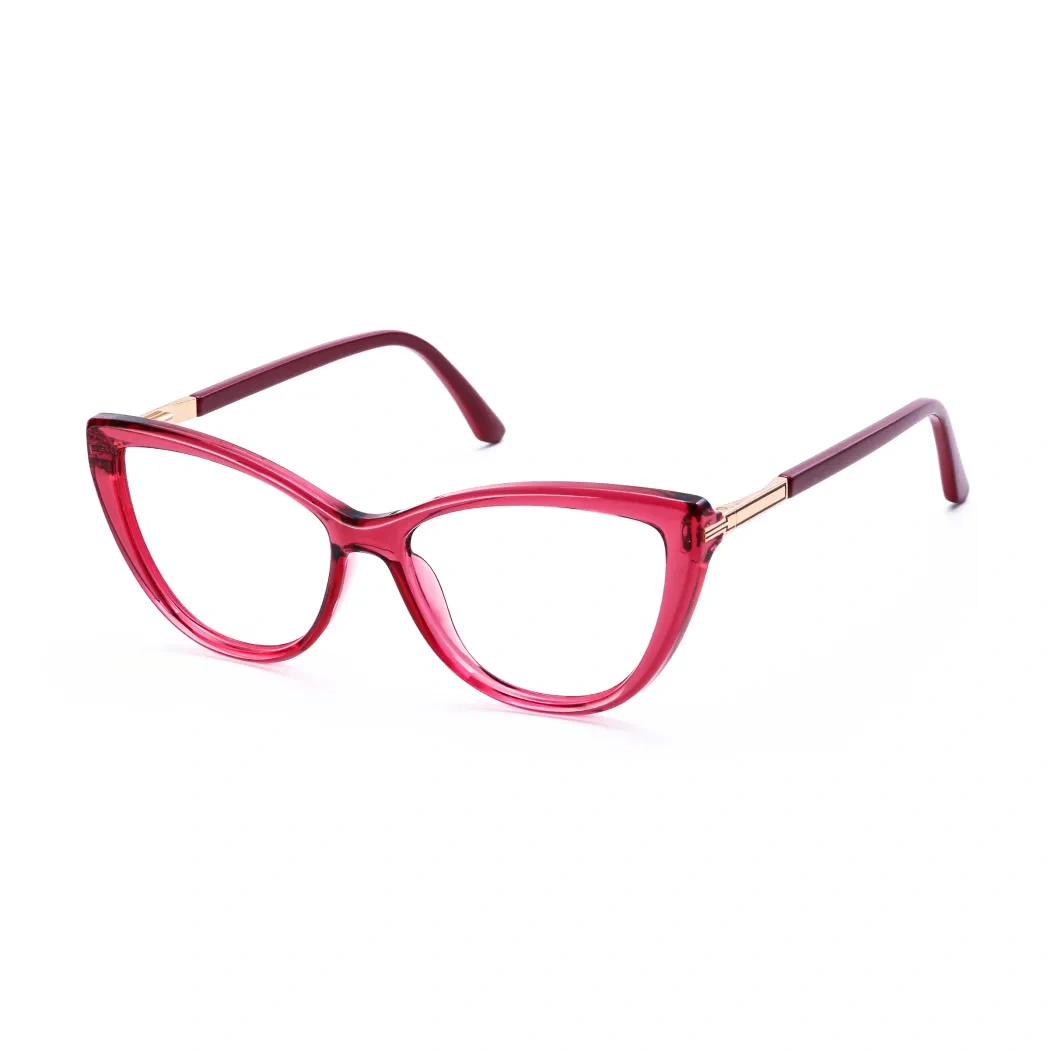 Transparent Crimson Statement
Bold