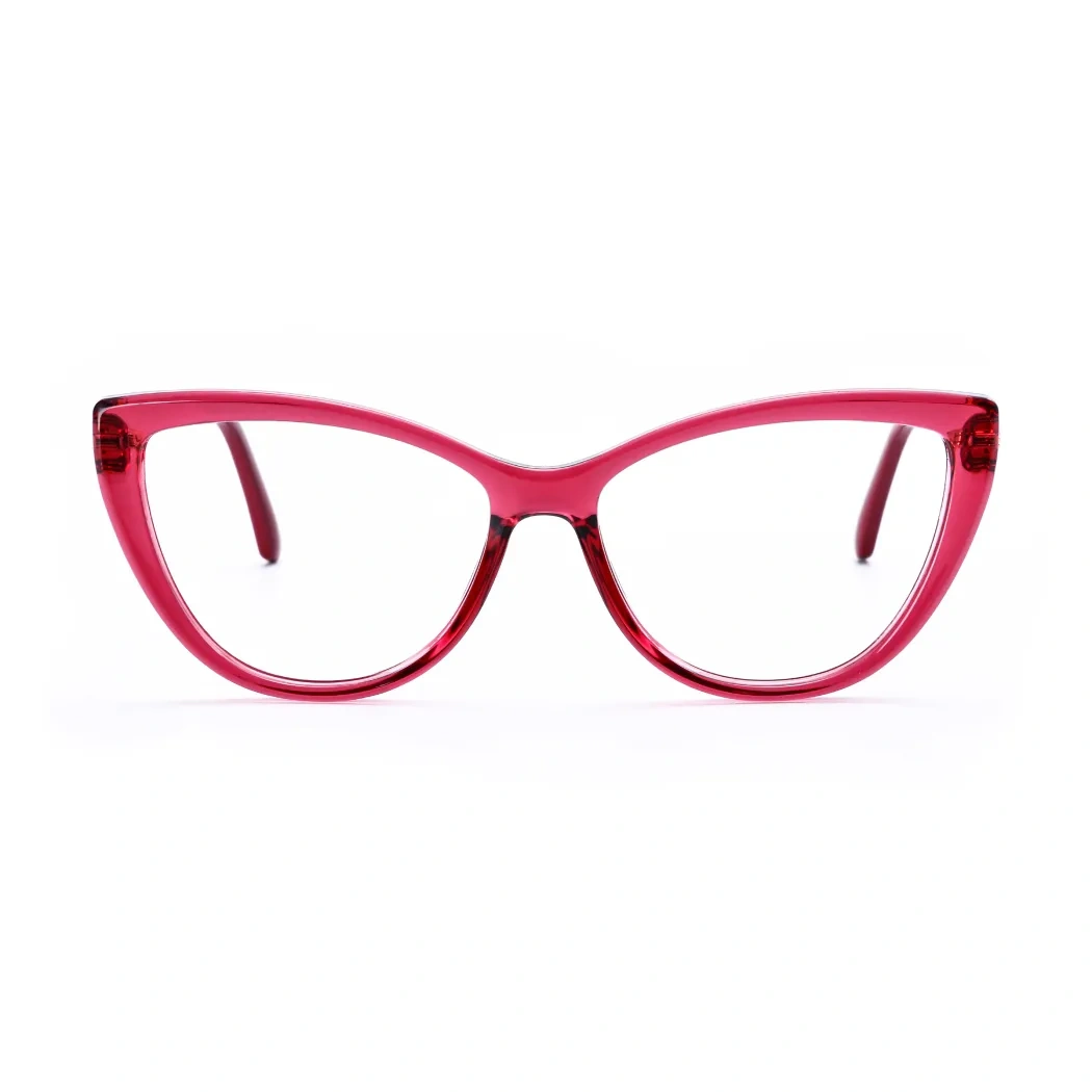 Transparent Crimson Statement
Bold