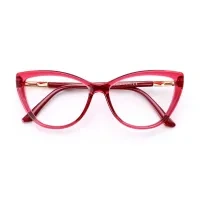 Transparent Crimson Statement
Bold