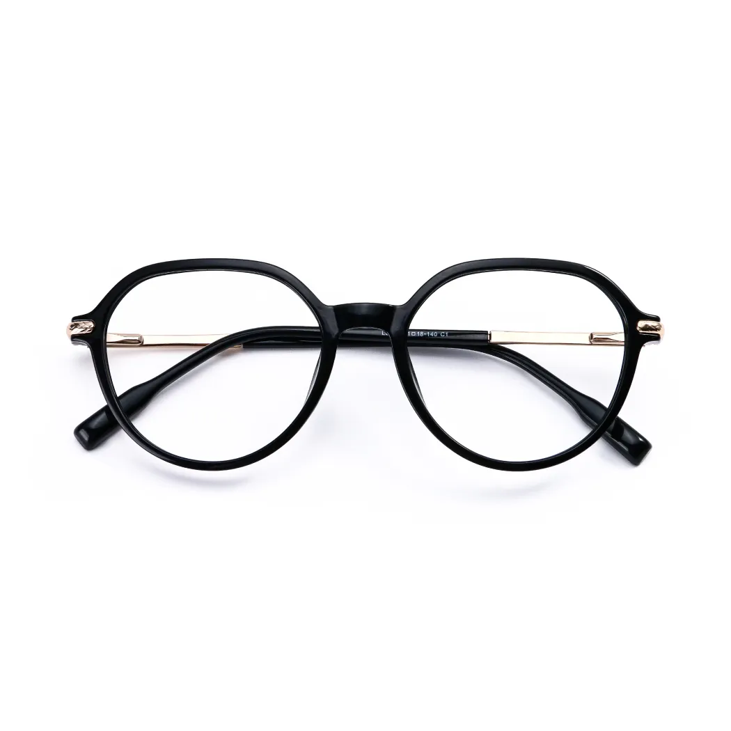 Timeless Black Oval