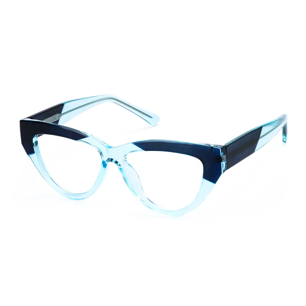 Clear Blue Oval