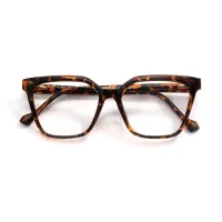Geometric Tortoiseshell Eyeglasses
