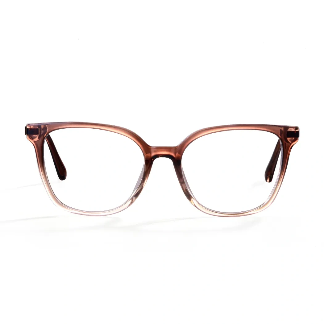 Round Transparent Brown