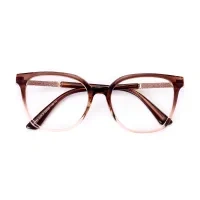 Round Transparent Brown