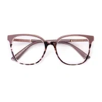 Round Gray/Tortoiseshell Eyeglasses