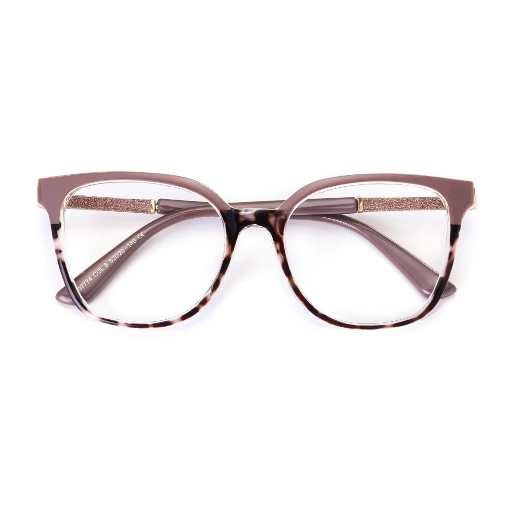 Round Gray/Tortoiseshell Eyeglasses
