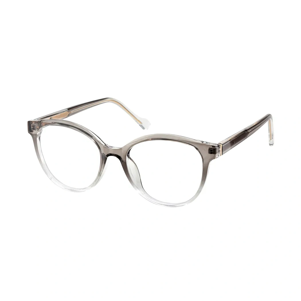 Oval Transparent Gray