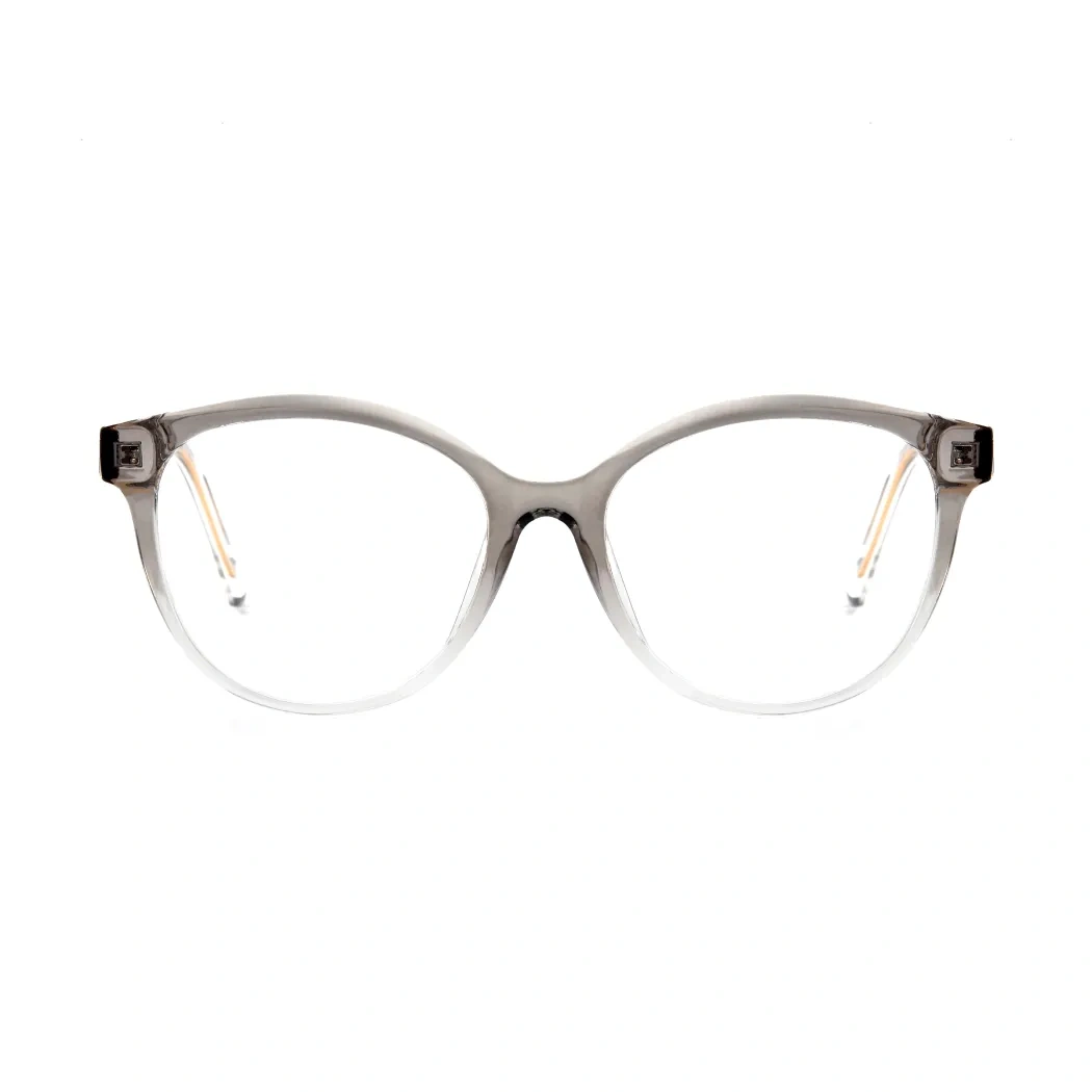 Oval Transparent Gray