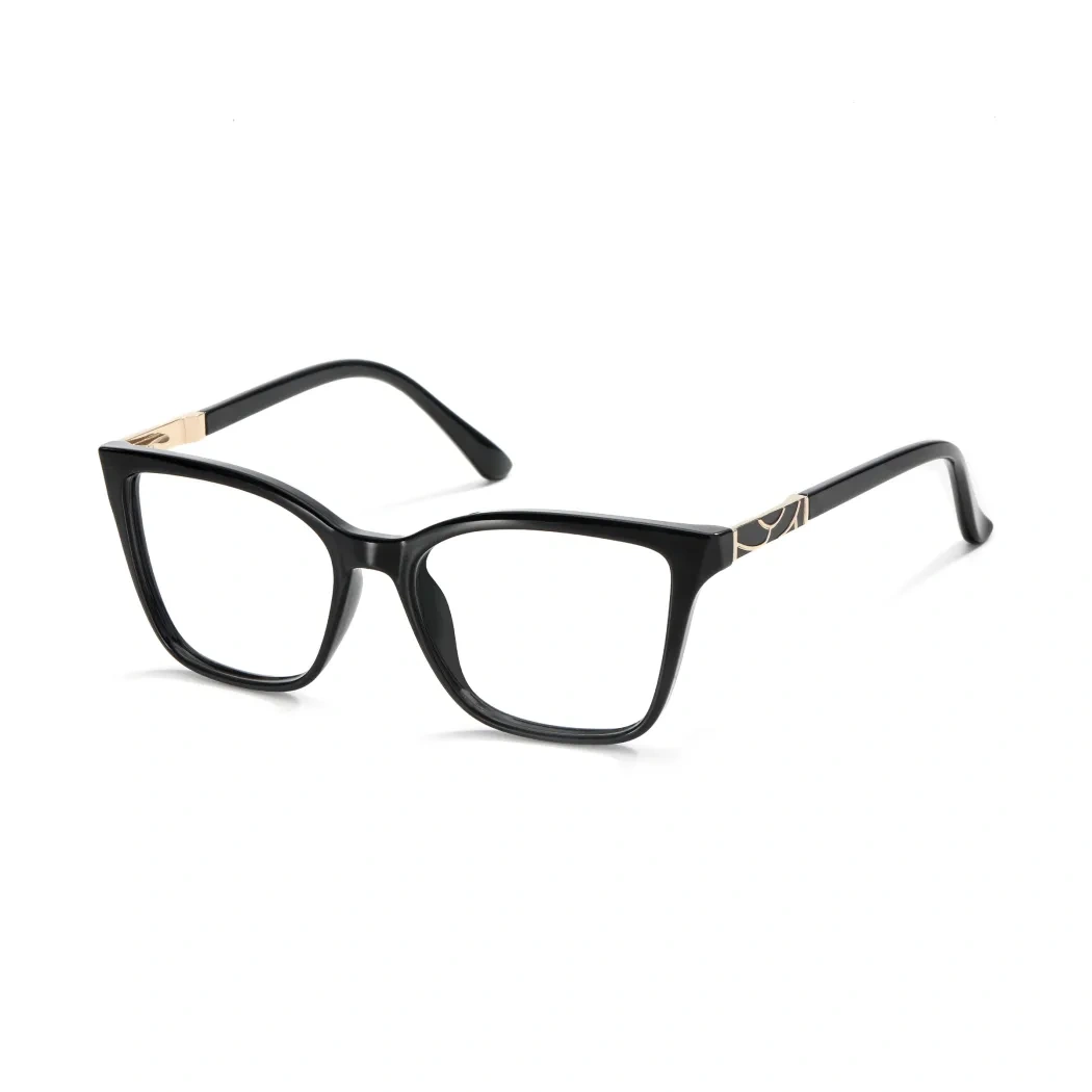 Rectangle Black Eyeglasses