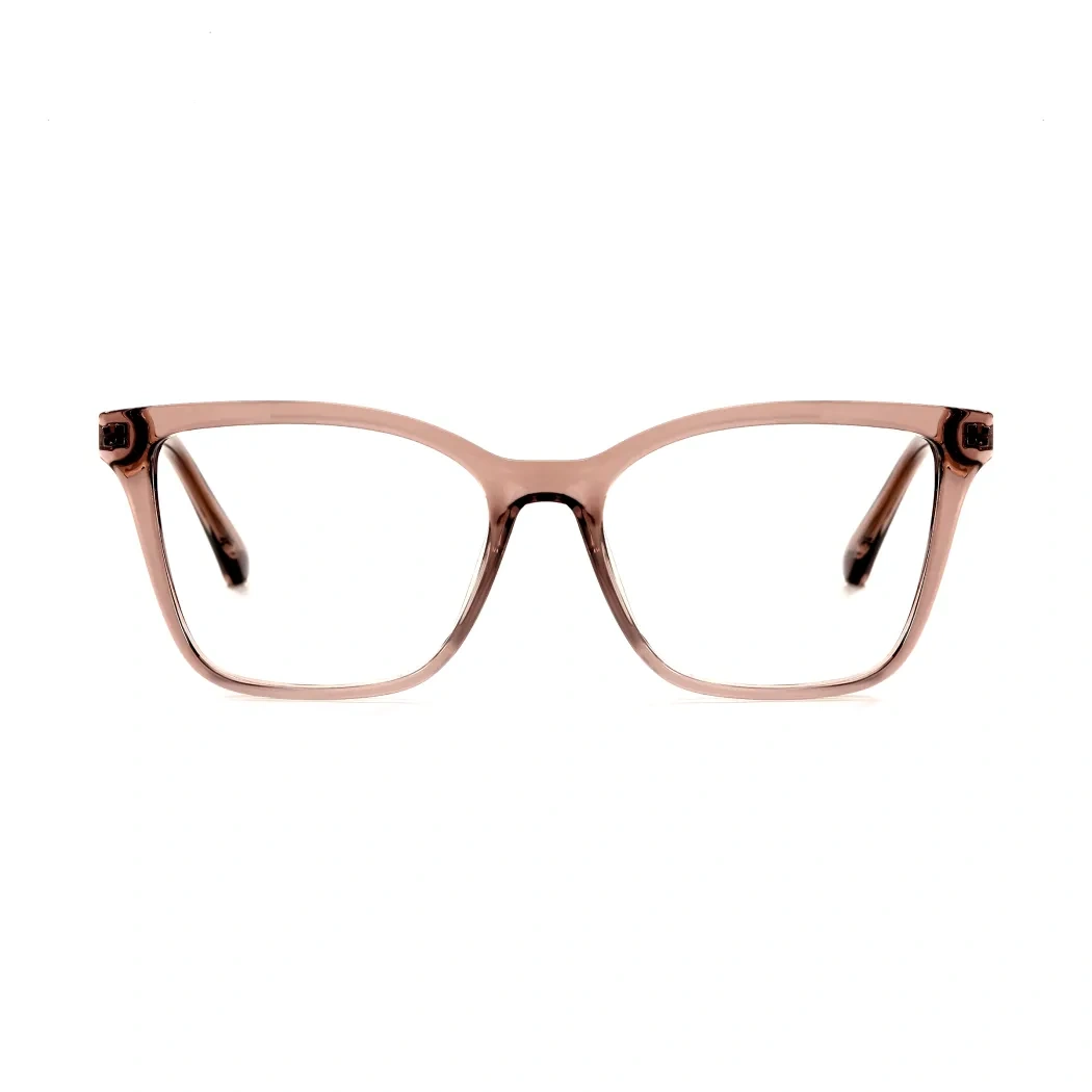 Rectangle Transparent Brown