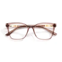 Rectangle Transparent Brown