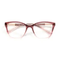 Geometric Transparent Pink