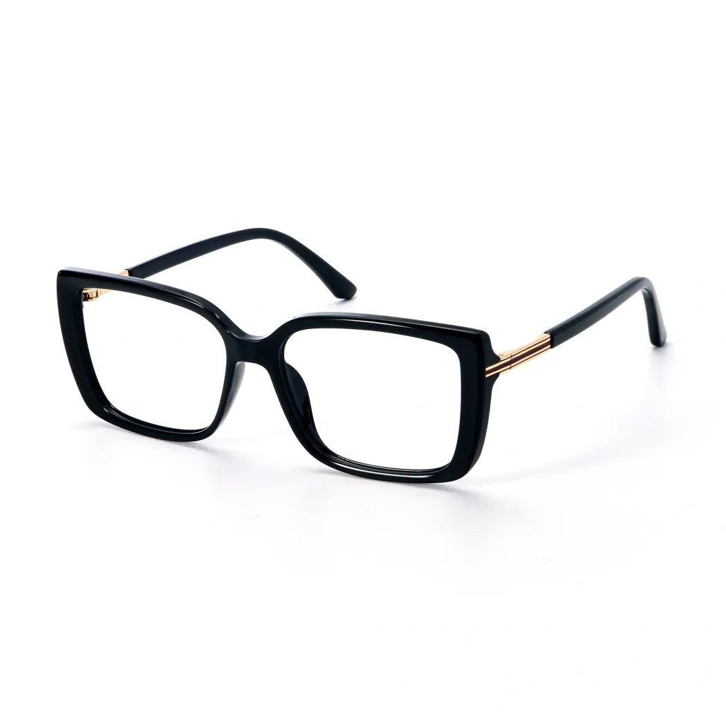 Rectangle Black Eyeglasses