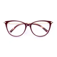 Oval Wine Eyeglasses