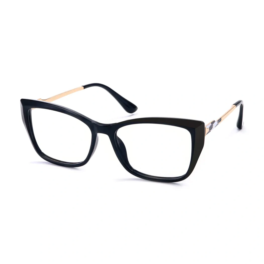 Square Black Eyeglasses