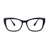 Square Black Eyeglasses