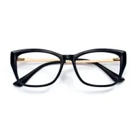 Square Black Eyeglasses