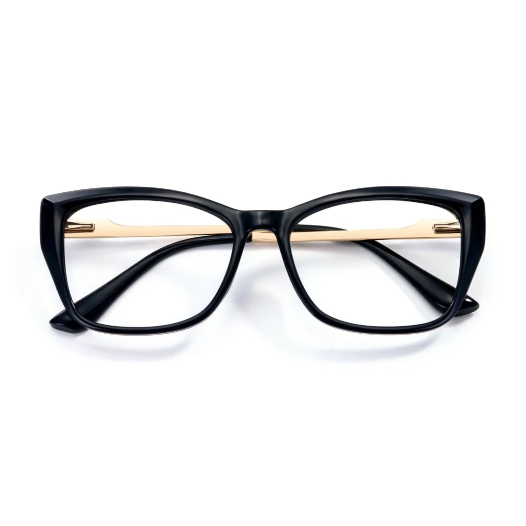 Square Black Eyeglasses