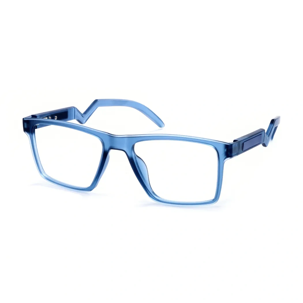 Square Transparent Blue