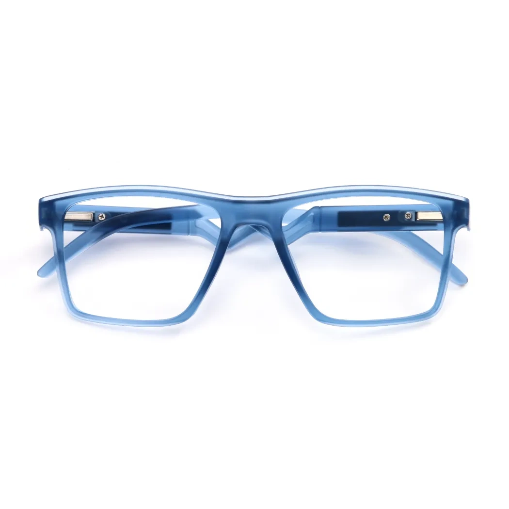 Square Transparent Blue