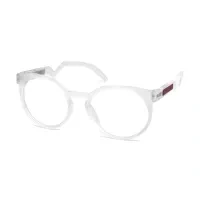 Round White Eyeglasses
