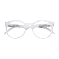 Round White Eyeglasses