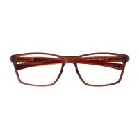 Rectangle Transparent Brown