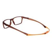 Rectangle Transparent Brown