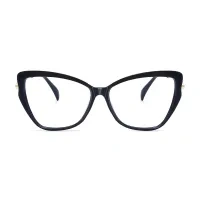 Cat-eye Black Eyeglasses