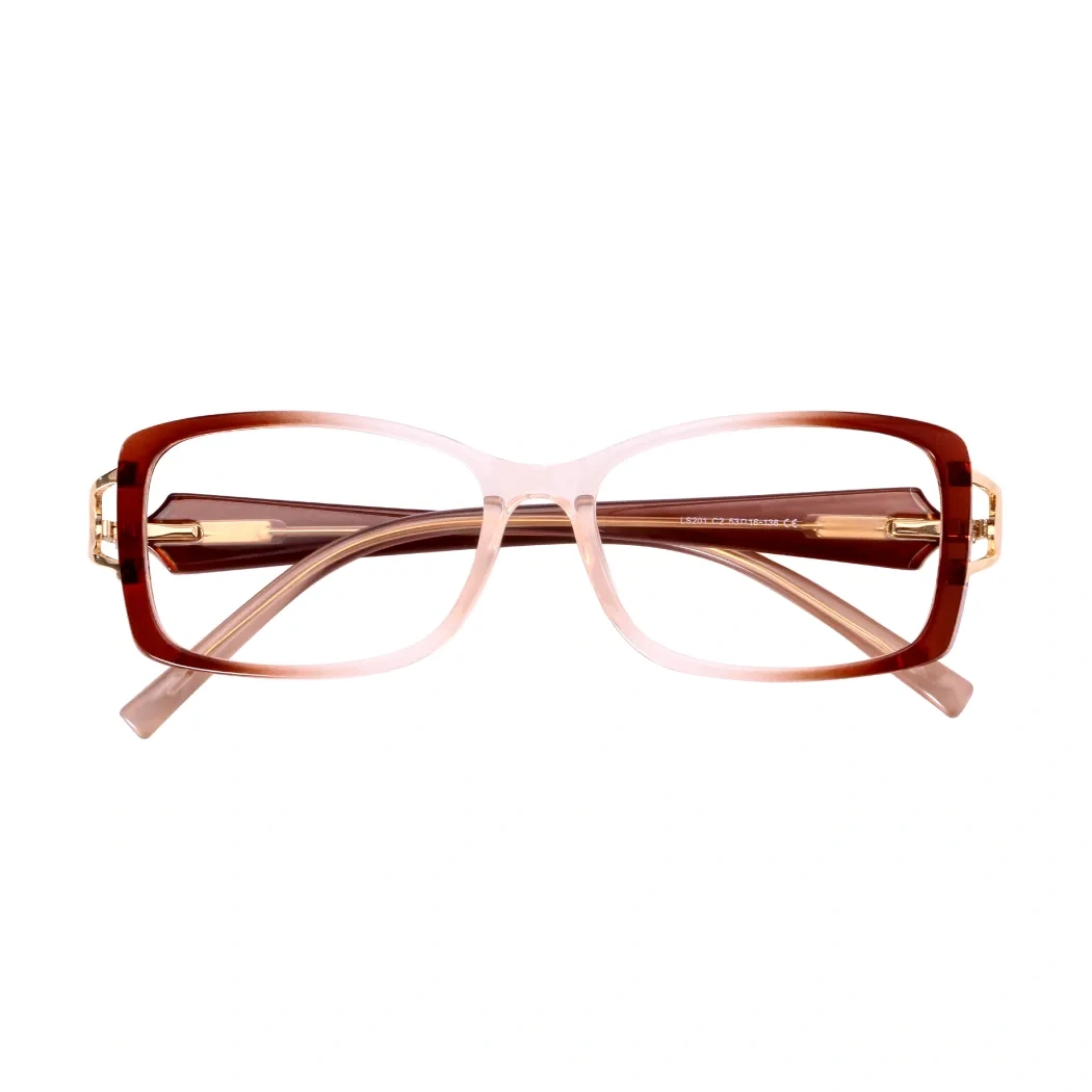 Rectangle Transparent Amber