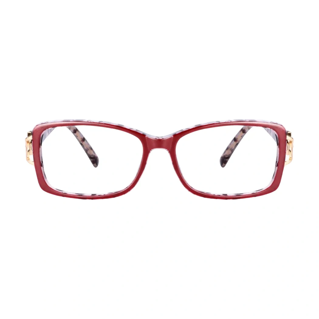 Rectangle Wine Eyeglasses