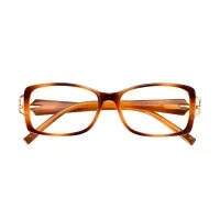 Rectangle Tortoiseshell Eyeglasses