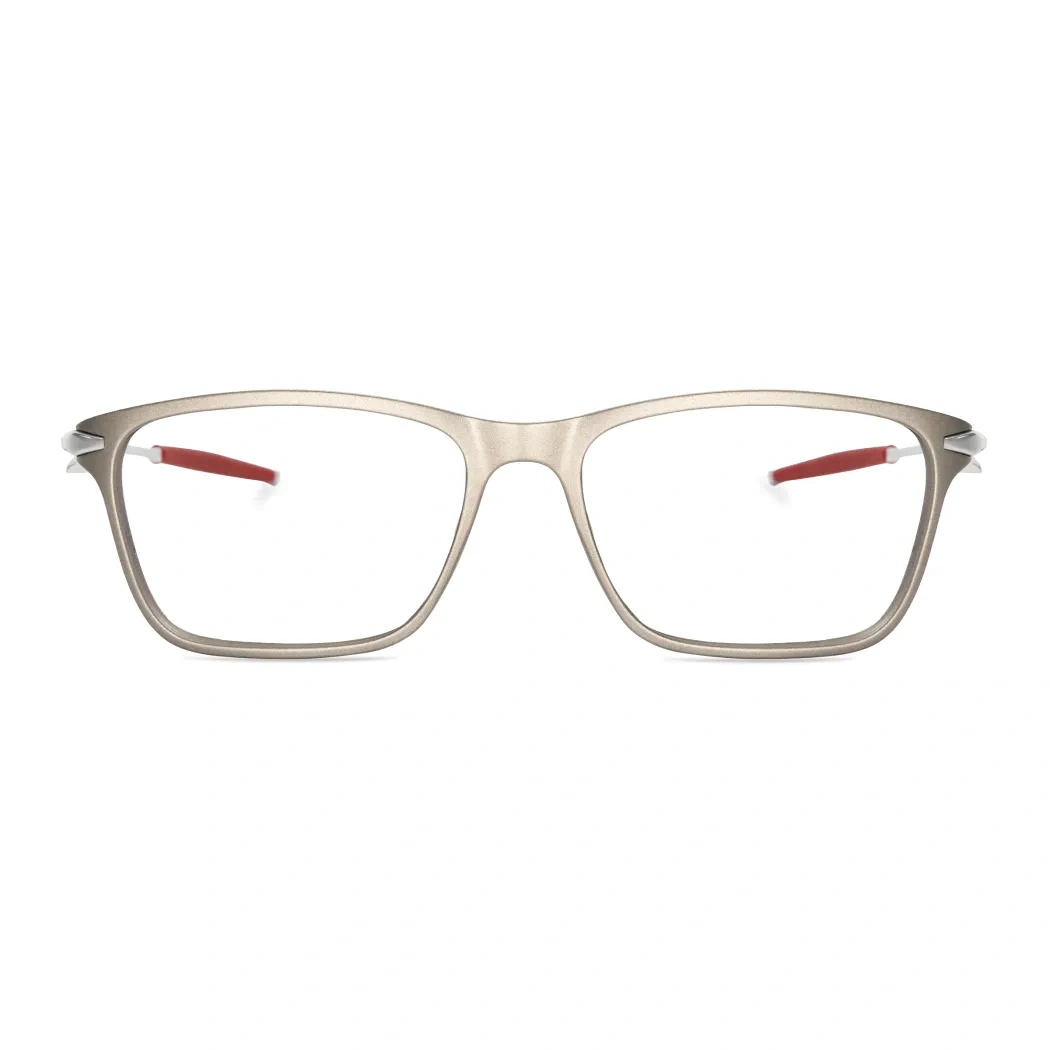 Rectangle Gray/Silver Eyeglasses