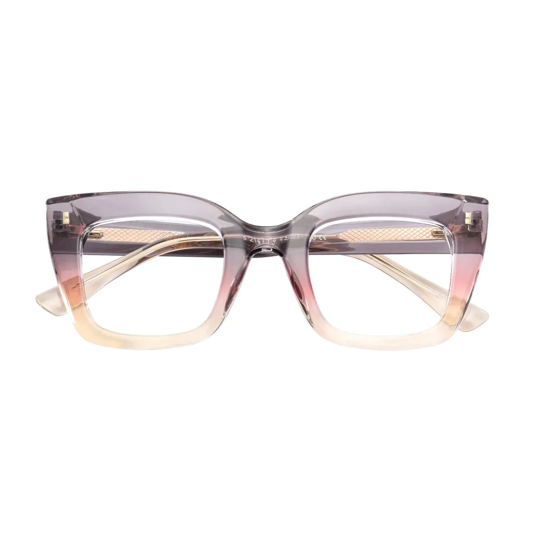 Cat-eye Transparent Gray