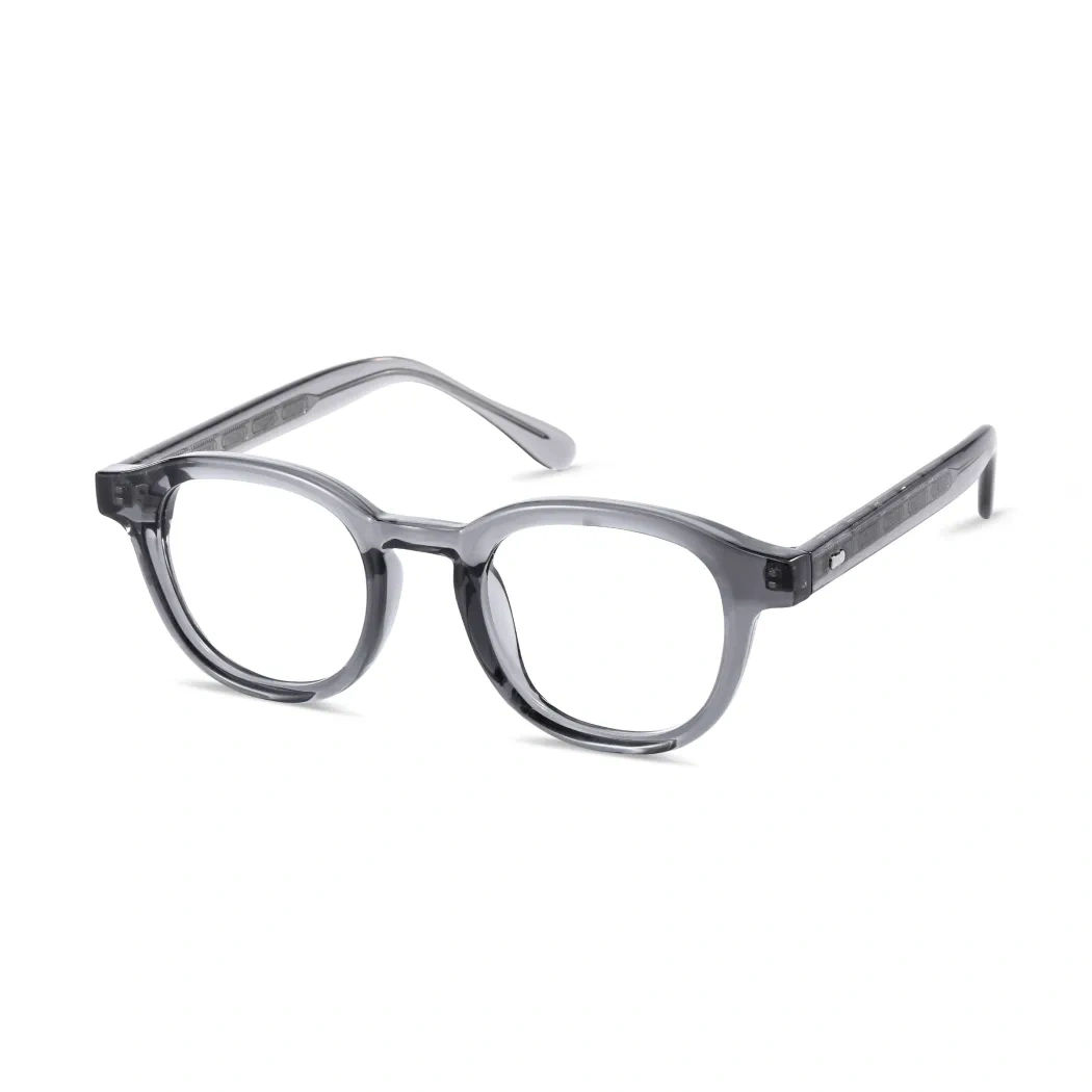 Oval Transparent Gray