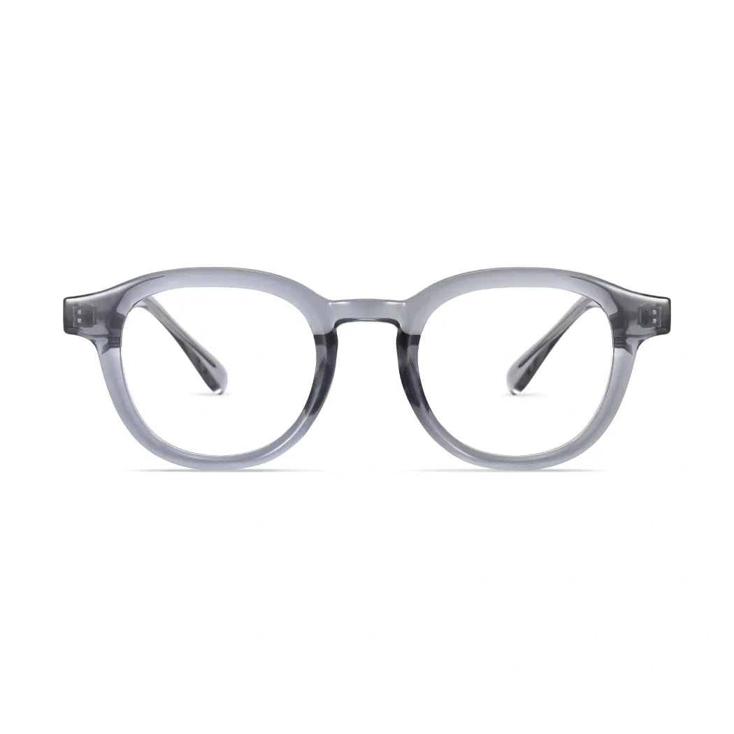 Oval Transparent Gray