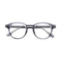Oval Transparent Gray