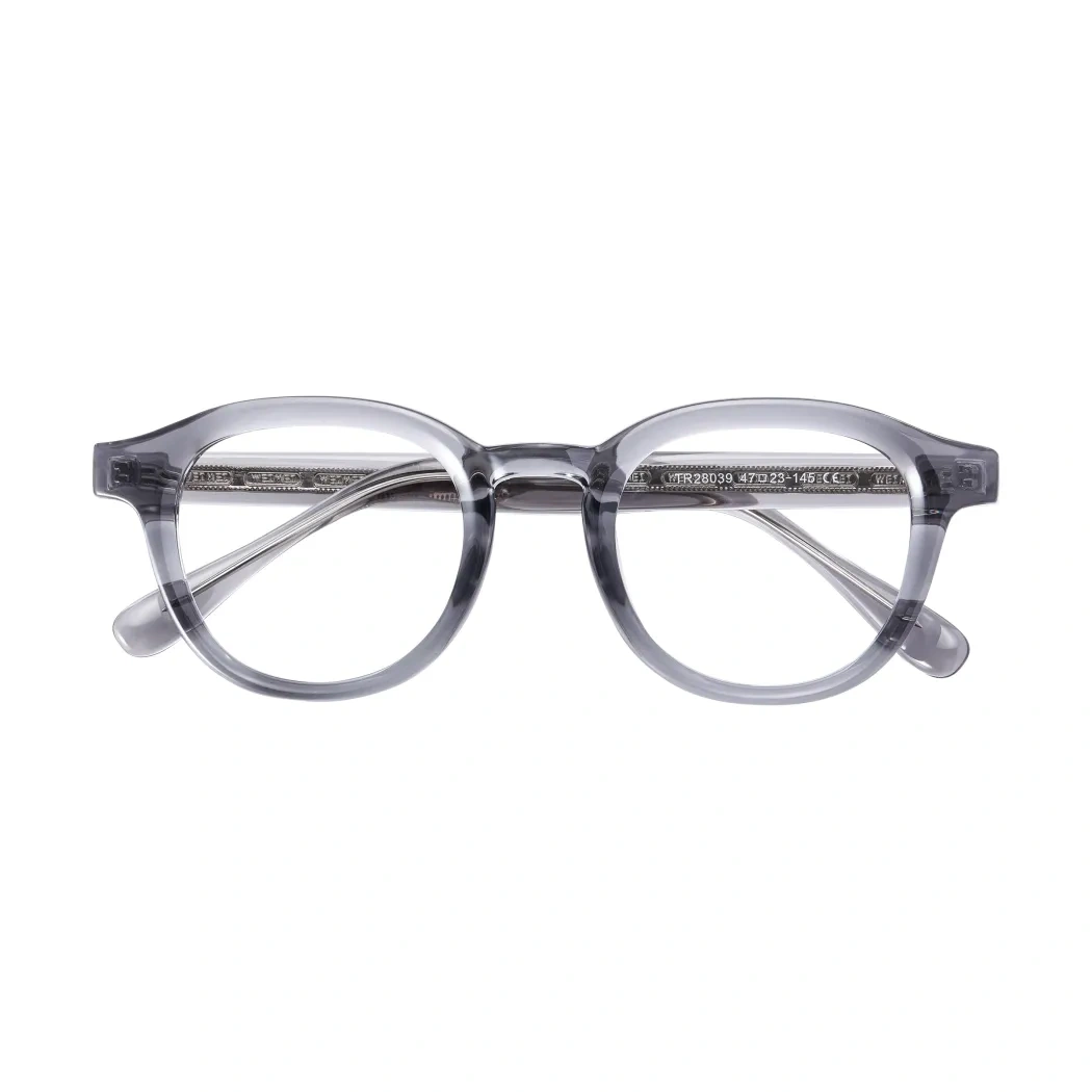 Oval Transparent Gray