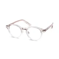Oval Pink/Gold Eyeglasses